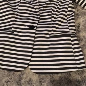 George Jackets & Coats - Black and White striped blazer George Jackets & Coats - Black and White striped blazer